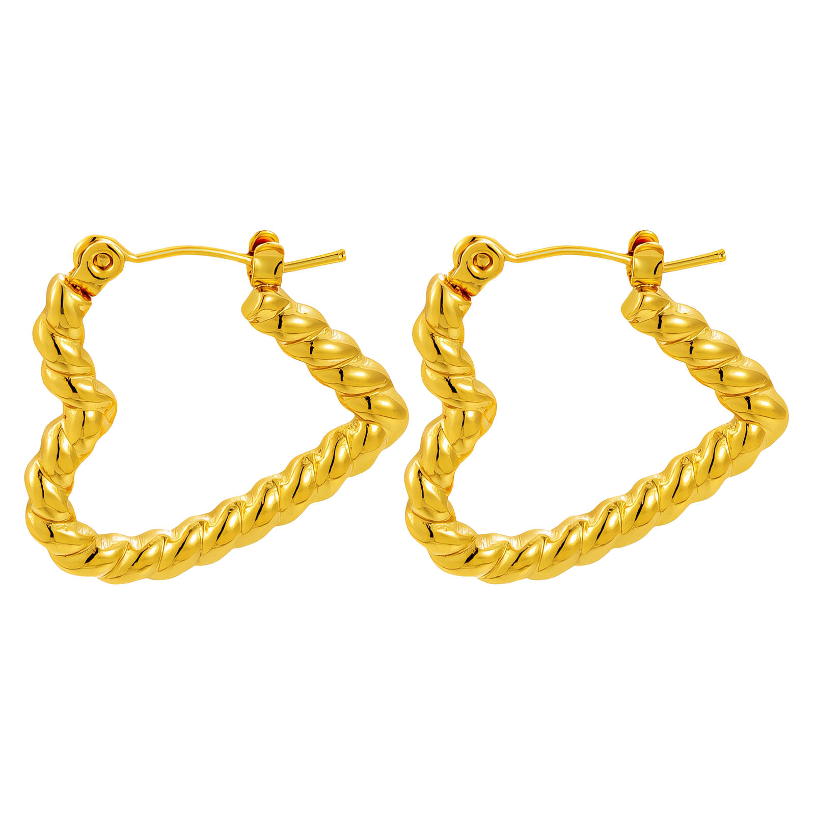 Steker-oorbellen-Hart-18K