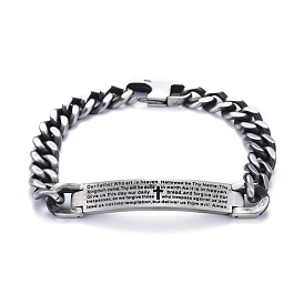 stoere-armband-our-father-donker