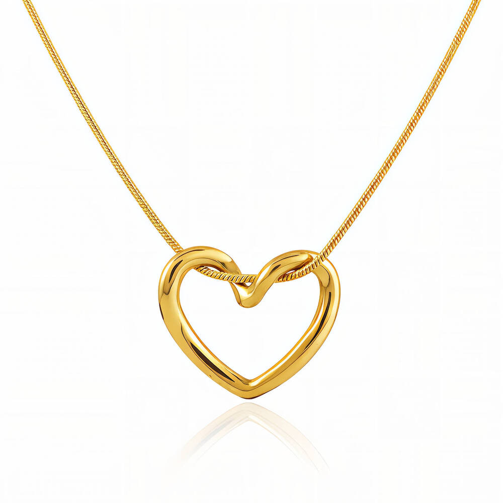 ketting-18K-hartje-verweven